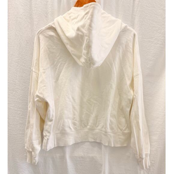 J.Crew Magic Rinse Hoodie With Heart Small Cozy Lounge Fall Relaxed - Picture 2 of 3